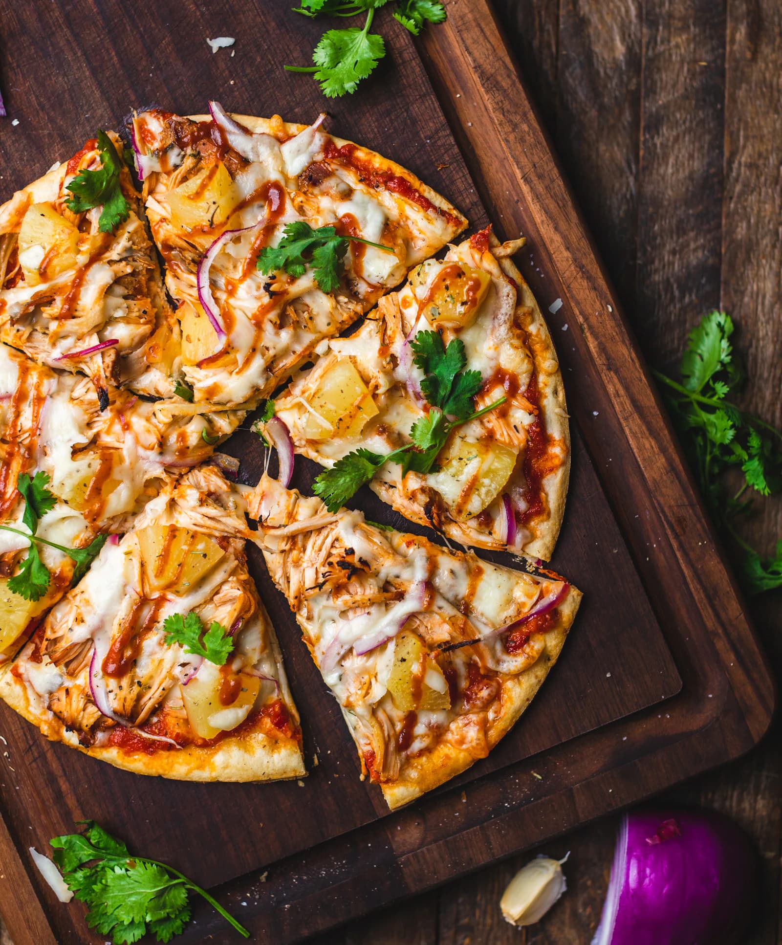 Slice of stone-baked pizza from Wow Kitchen